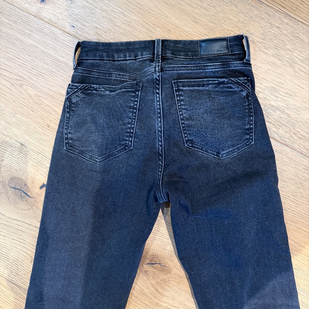 Women's Buckle Black Flared Jeans Fit No. 53 SZ 25X32 - Picture 6 of 7